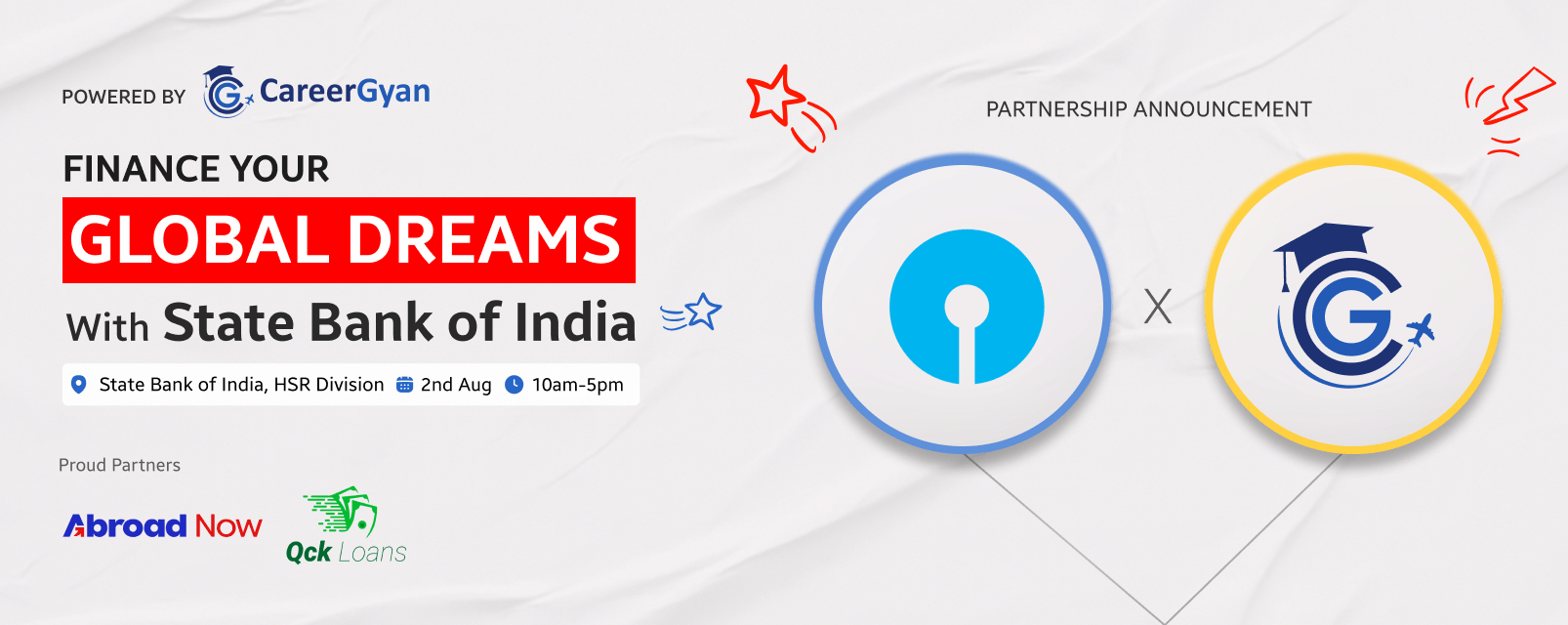 Finance Your Global Dreams with   State Bank of India  